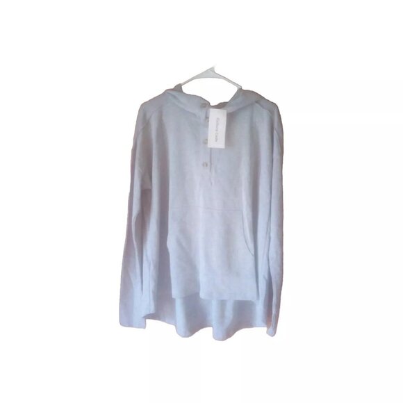 Culture Code Women's Gray Hoodie Top Size M NWT - Picture 2 of 4